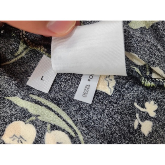 Reformation Jam Floral Wrap Tie Top Size L Womens - Picture 5 of 12